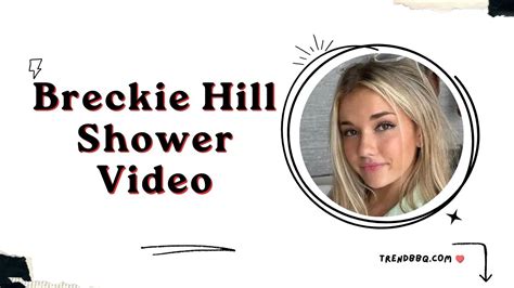 breckie hill nude shower vid|Breckie Hills Nude Videos